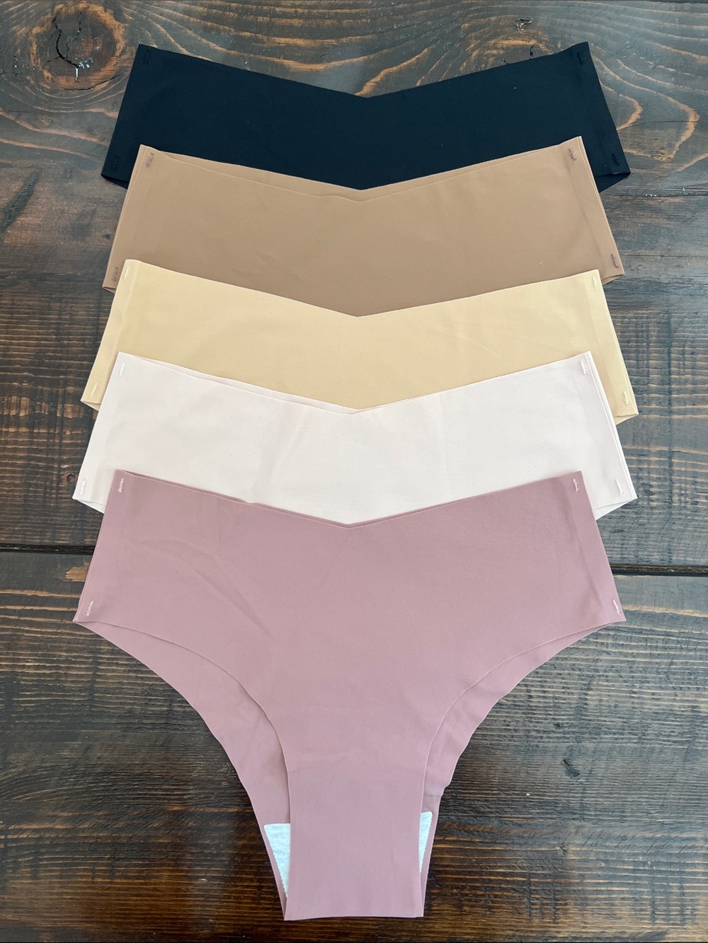 Seamless Women’s Bottoms - Pack of 5 Neutral Colors